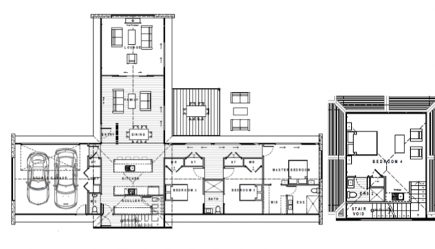 2 Levels 261 floor plan