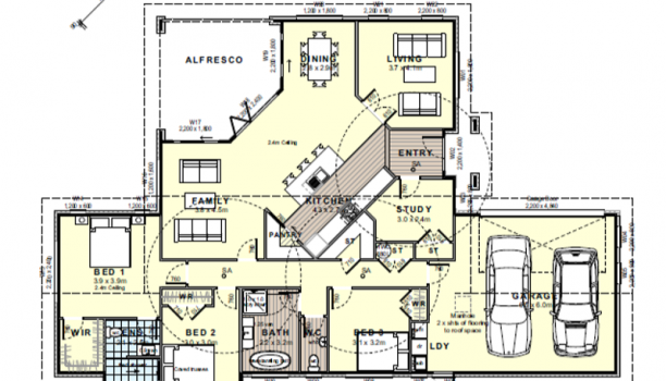 210A floor plan