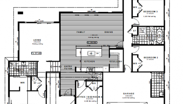 Split Level 3 232 floor plan